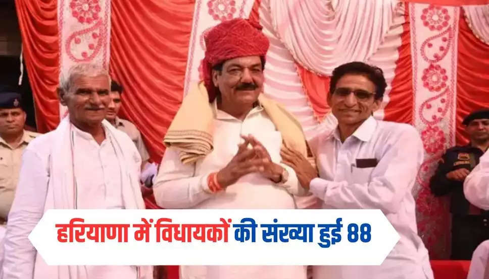Haryana News: हरियाणा में विधायकों की संख्या हुई 88, BJP उम्मीदवार रणजीत सिंह चौटाला का विधायक पद से इस्तीफा मंजूर, मंत्री बने रहेंगे
