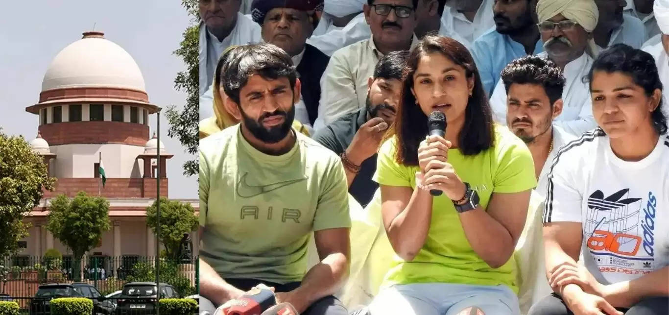 Delhi Wrestlers Protest