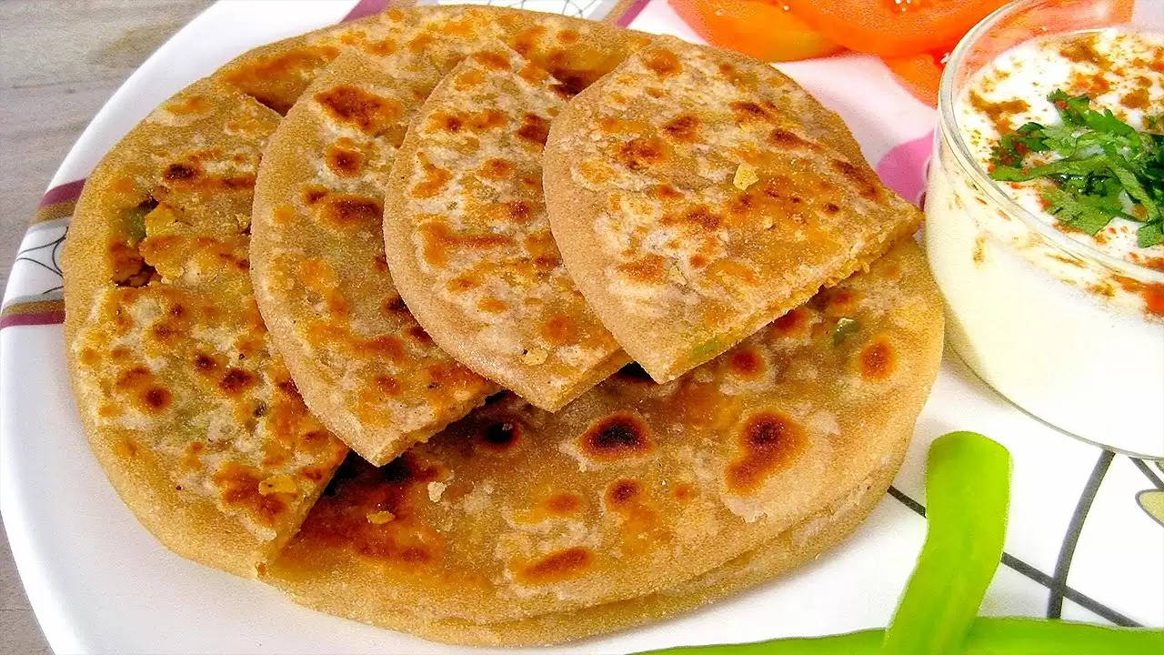 Papad Paratha Recipe 