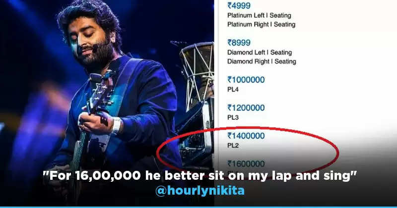 Arijit Singh Concert Ticket 