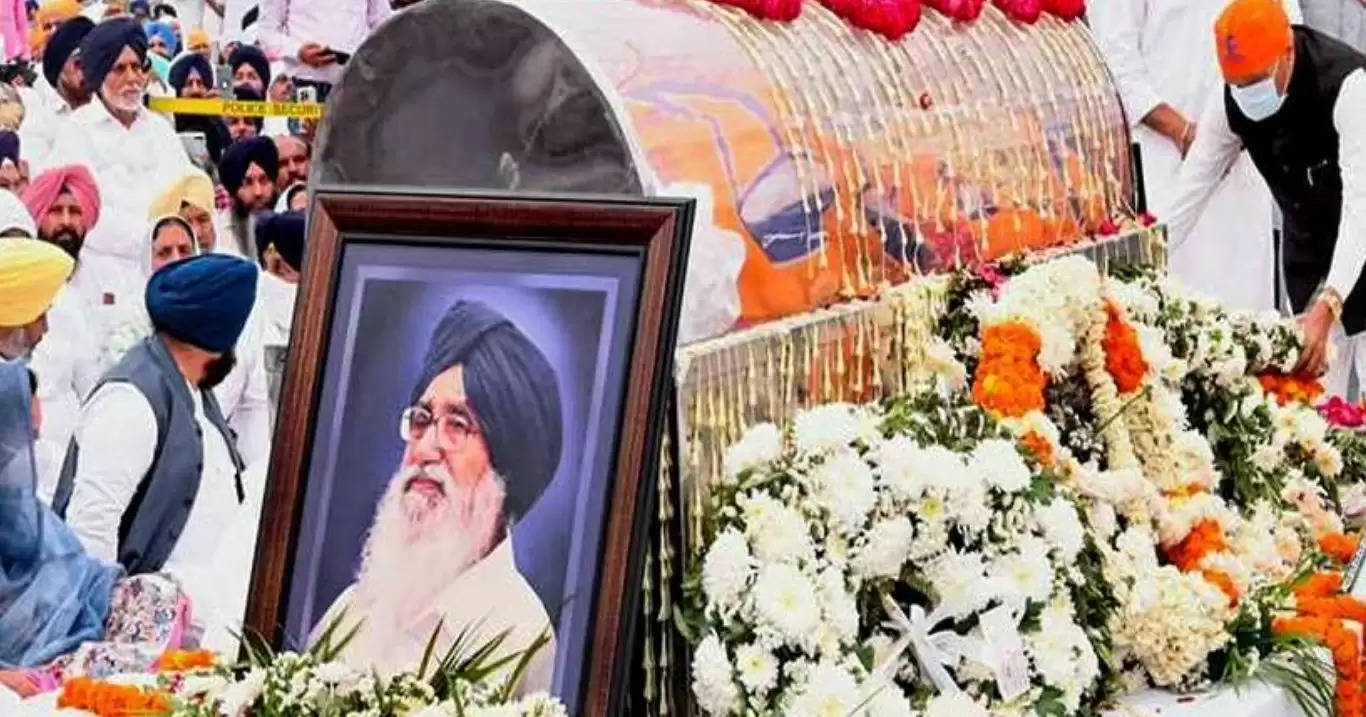 Prakash Singh Badal Funeral 