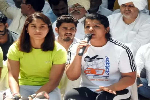 Delhi Wrestlers Protest