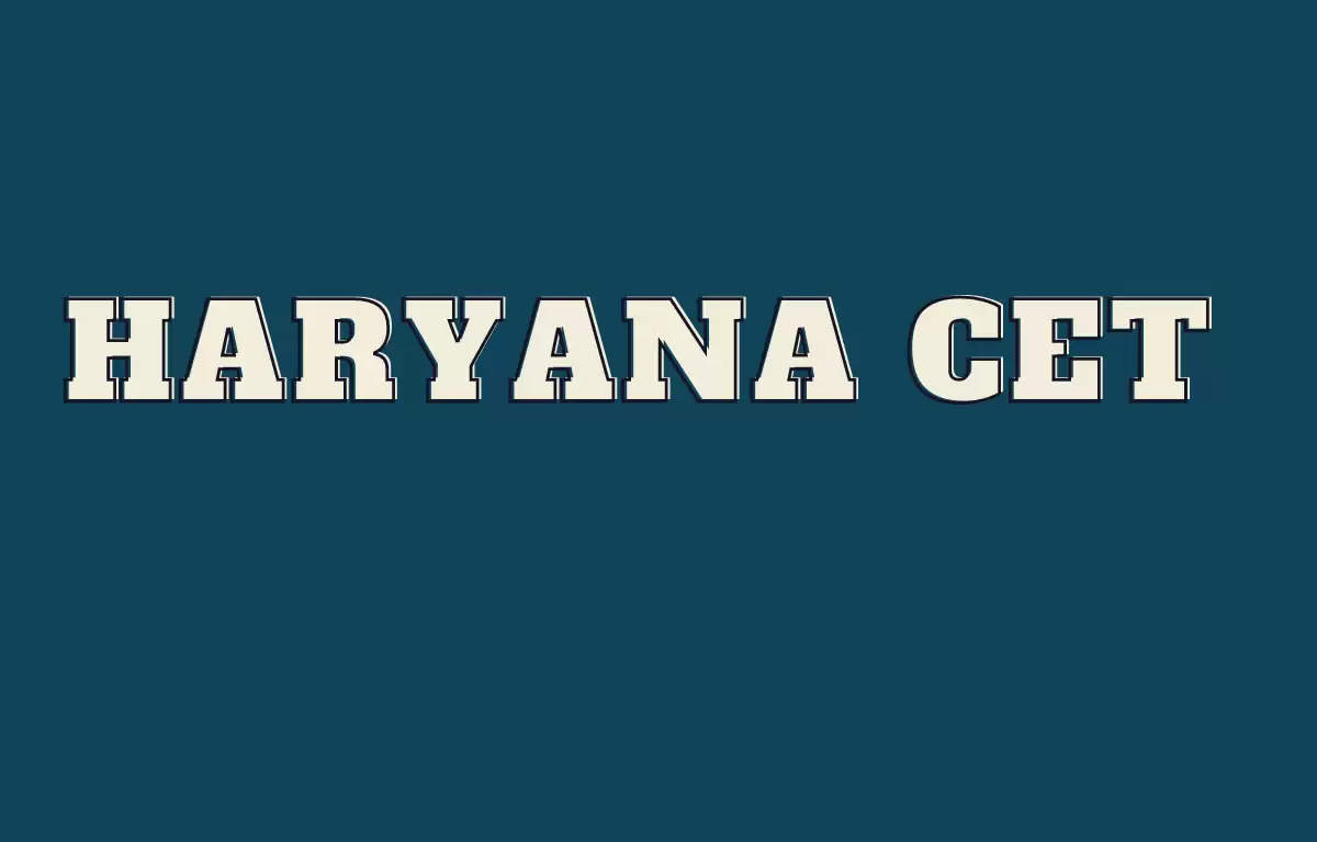 Haryana CET 2022